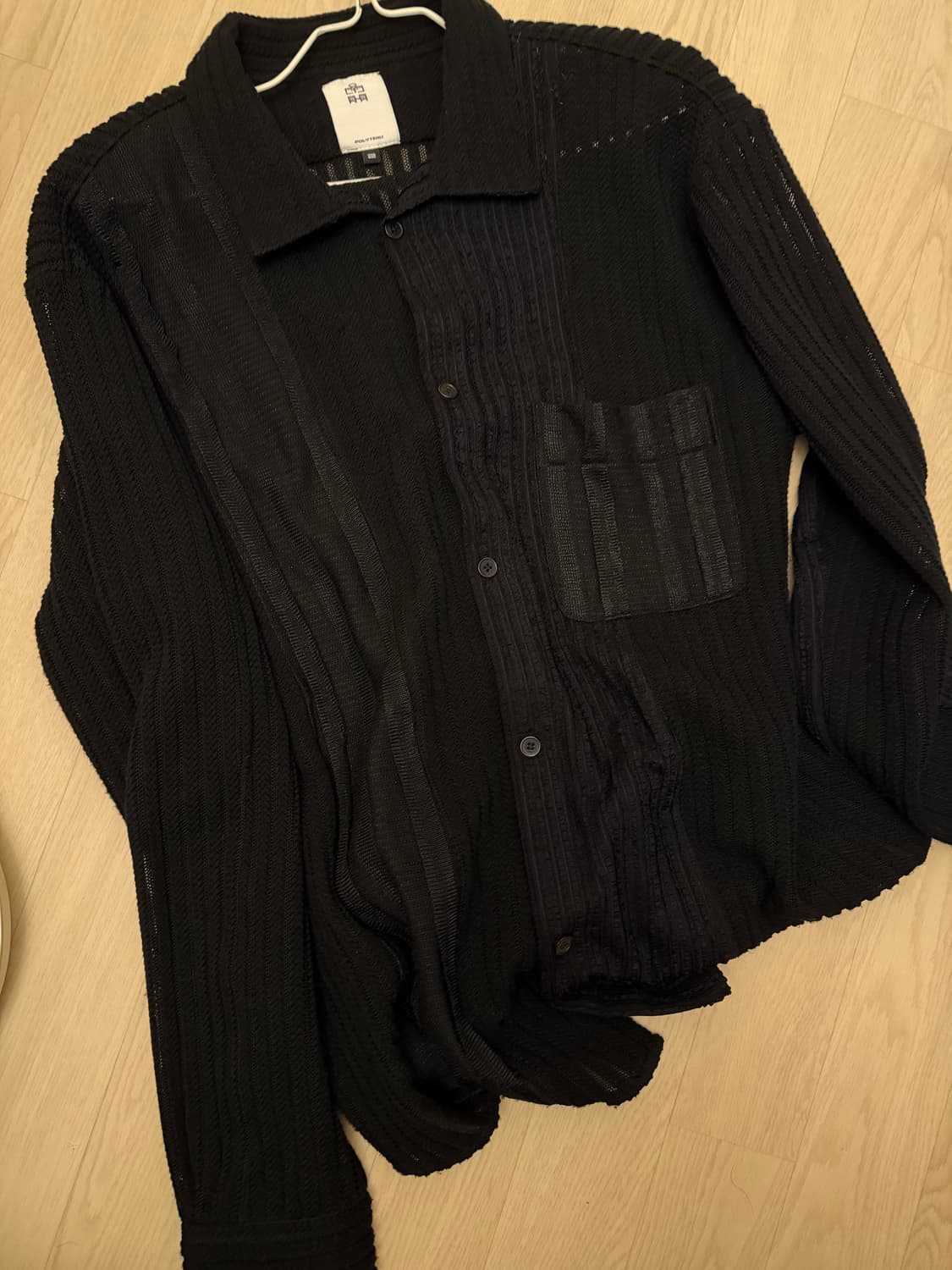 폴리테루 라셀 셔츠 2사이즈 상품이미지4