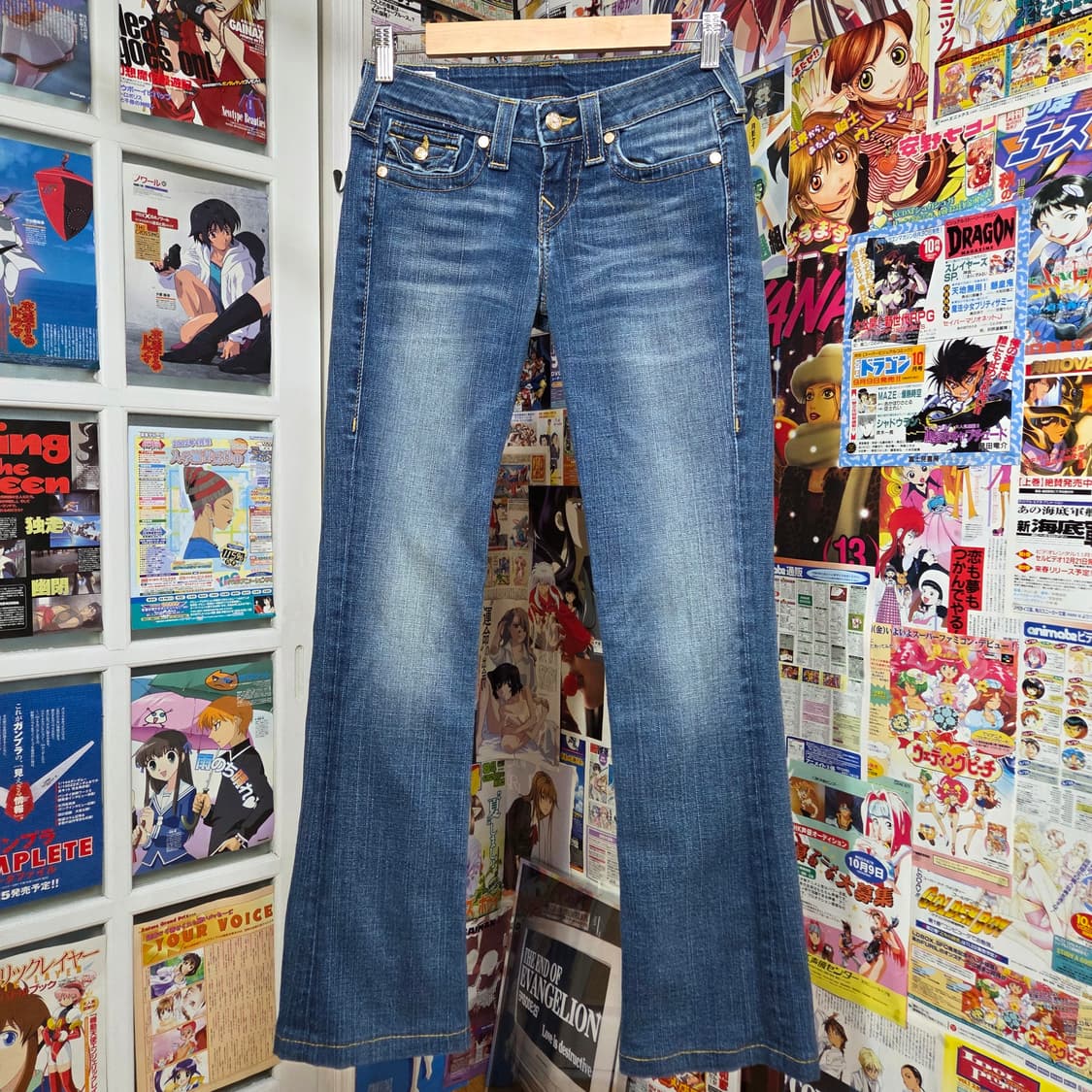 트루릴리전 베키 로우라이즈 데님 팬츠 상품이미지4