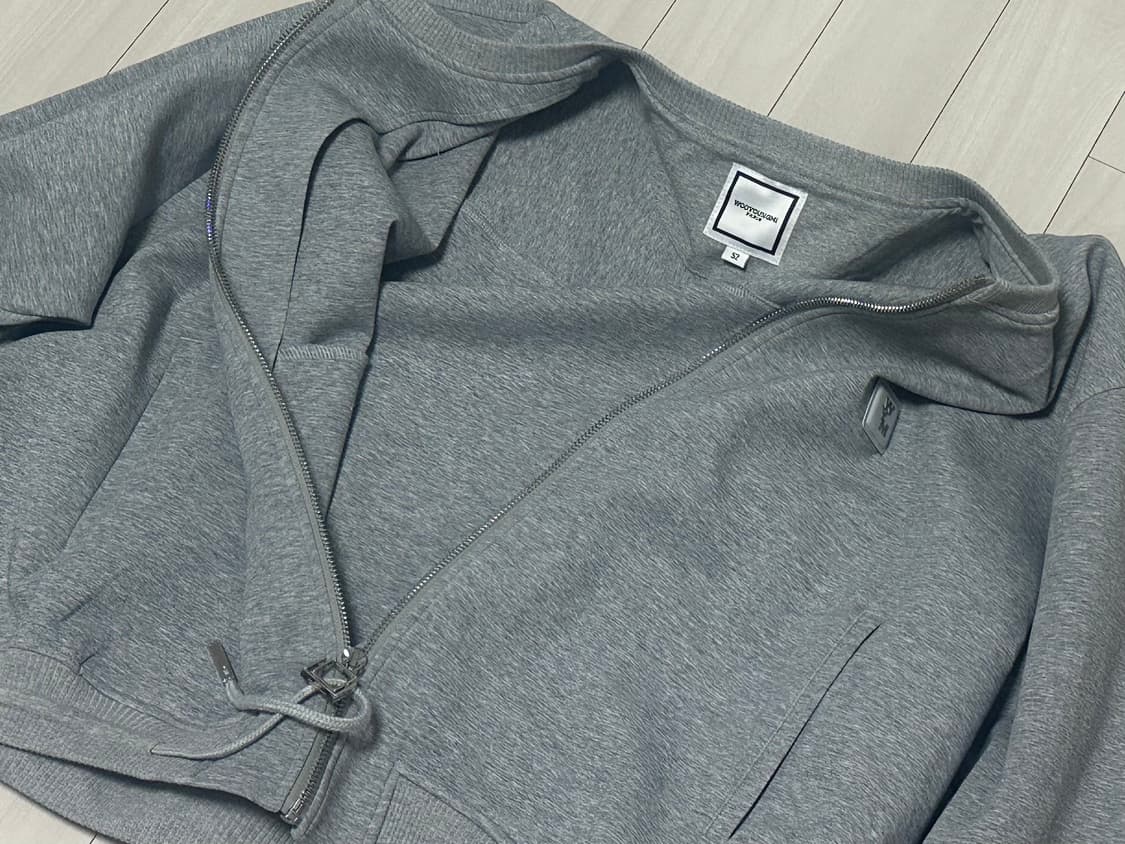 25FW 우영미 스웻집업 그레이 52(국내 단종, 동일사이즈 유일매물) 상품이미지4