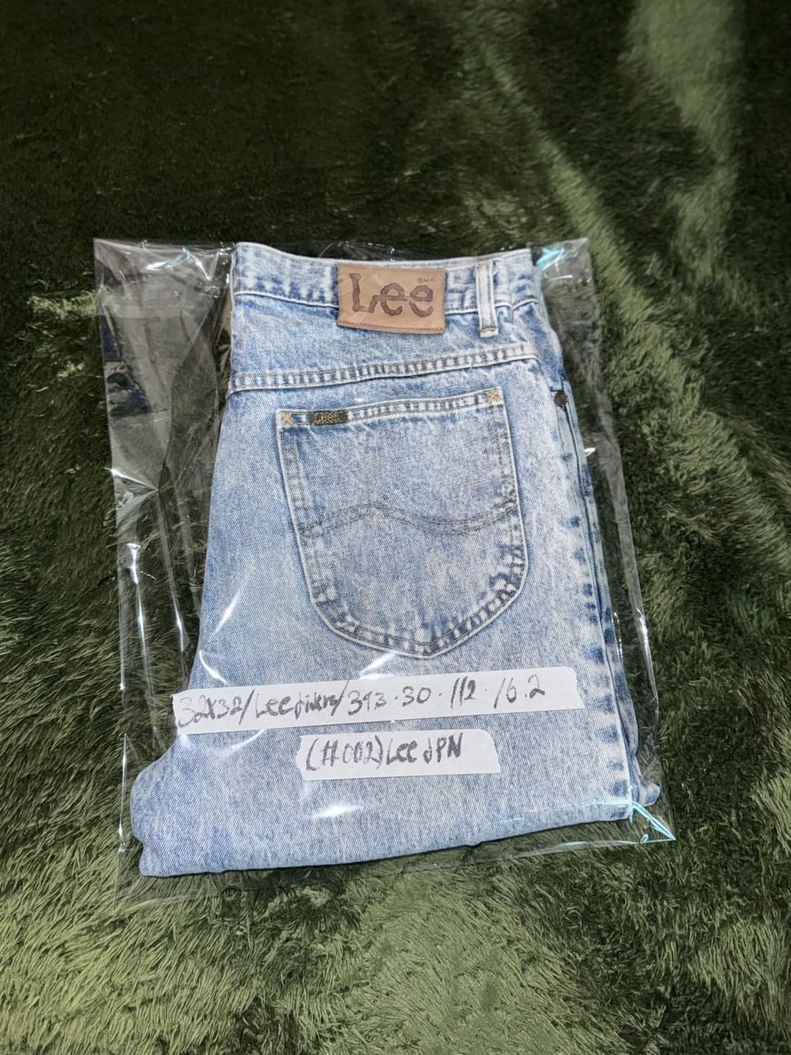 [32X32] LEE RIDERS 리 라이더스 재팬 애시드 워싱 데님 상품이미지10