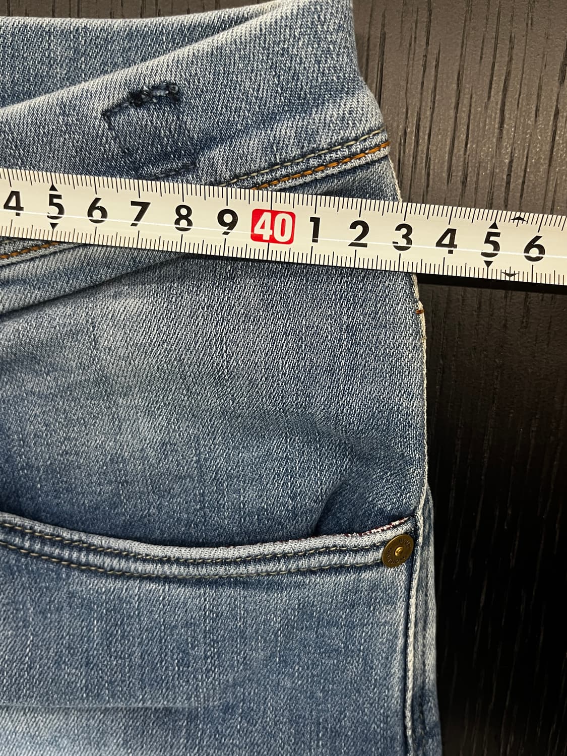 인코텍스 (incotex) 테이퍼드핏 데님 팬츠 34 (새상품) 상품이미지6