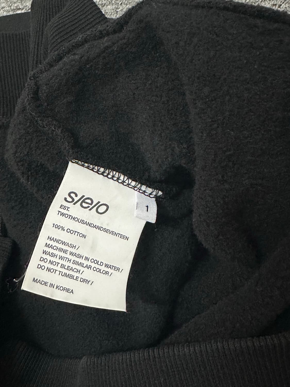 Seo 에스이오 후드집업 상품이미지5