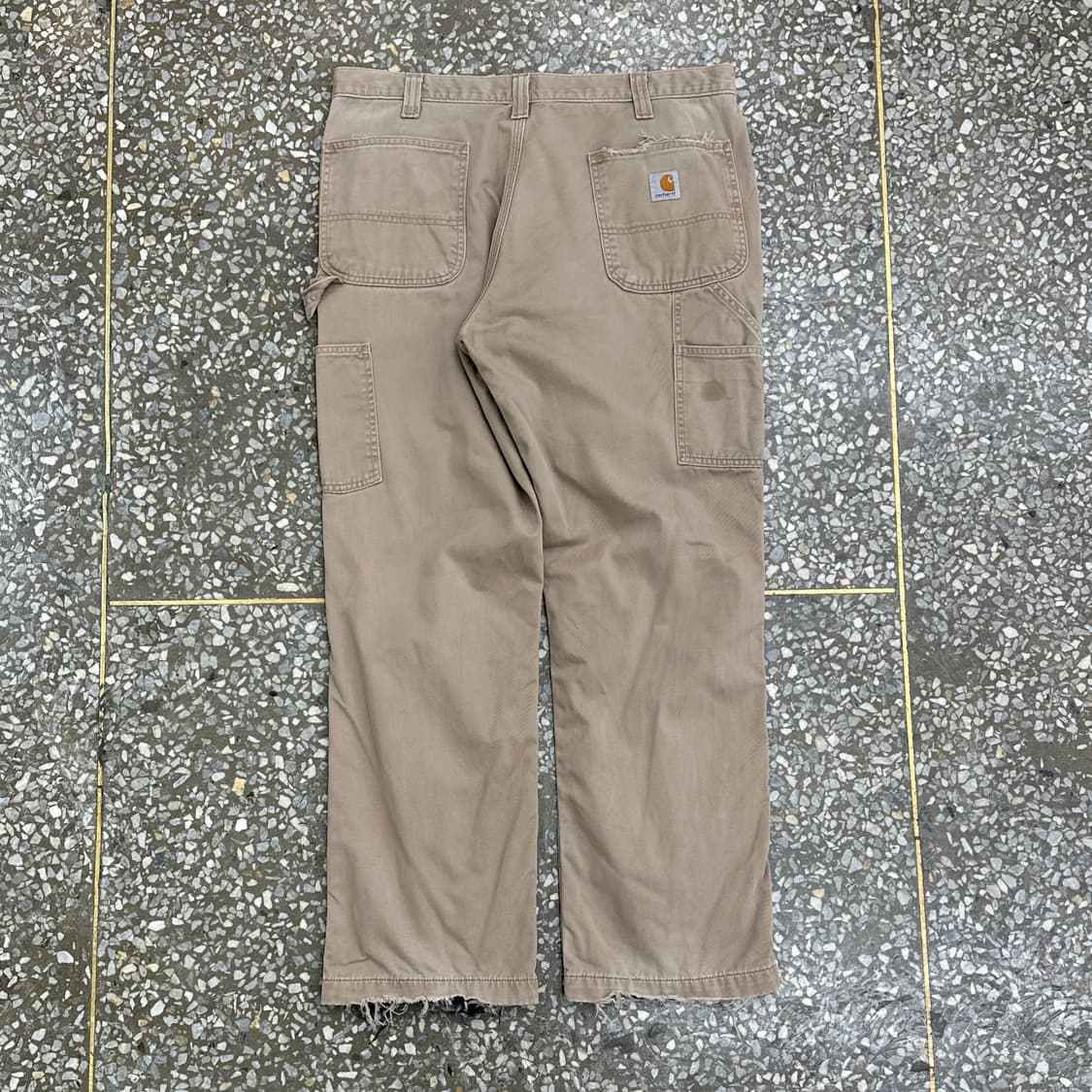 칼하트 플란넬 라인드 카펜터 팬츠 36 상품이미지2
