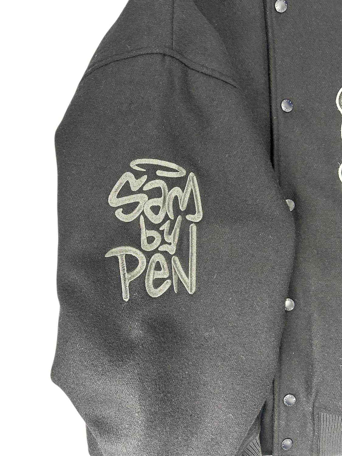 X-Large Varsity Jacket (Black) 상품이미지6