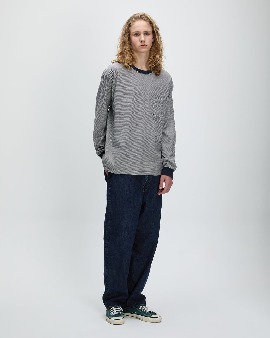 카키스 블레이크진 원워시 상품이미지6