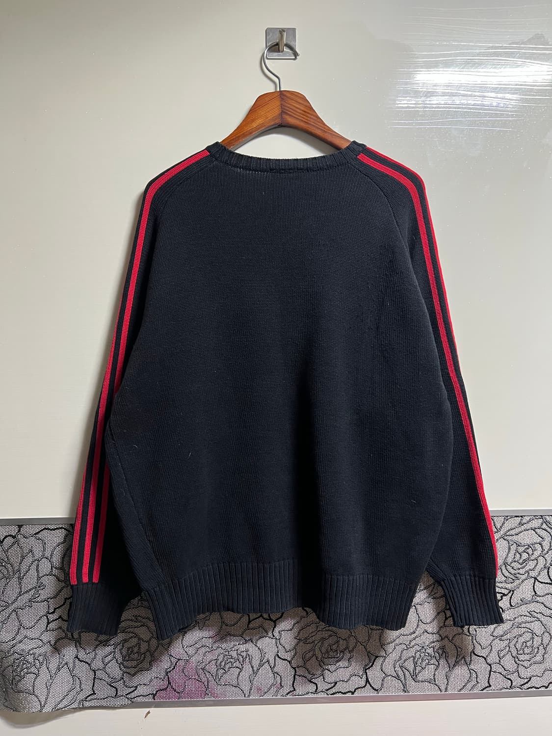 빈티지 90s 아디다스 삼선 니트 상품이미지4