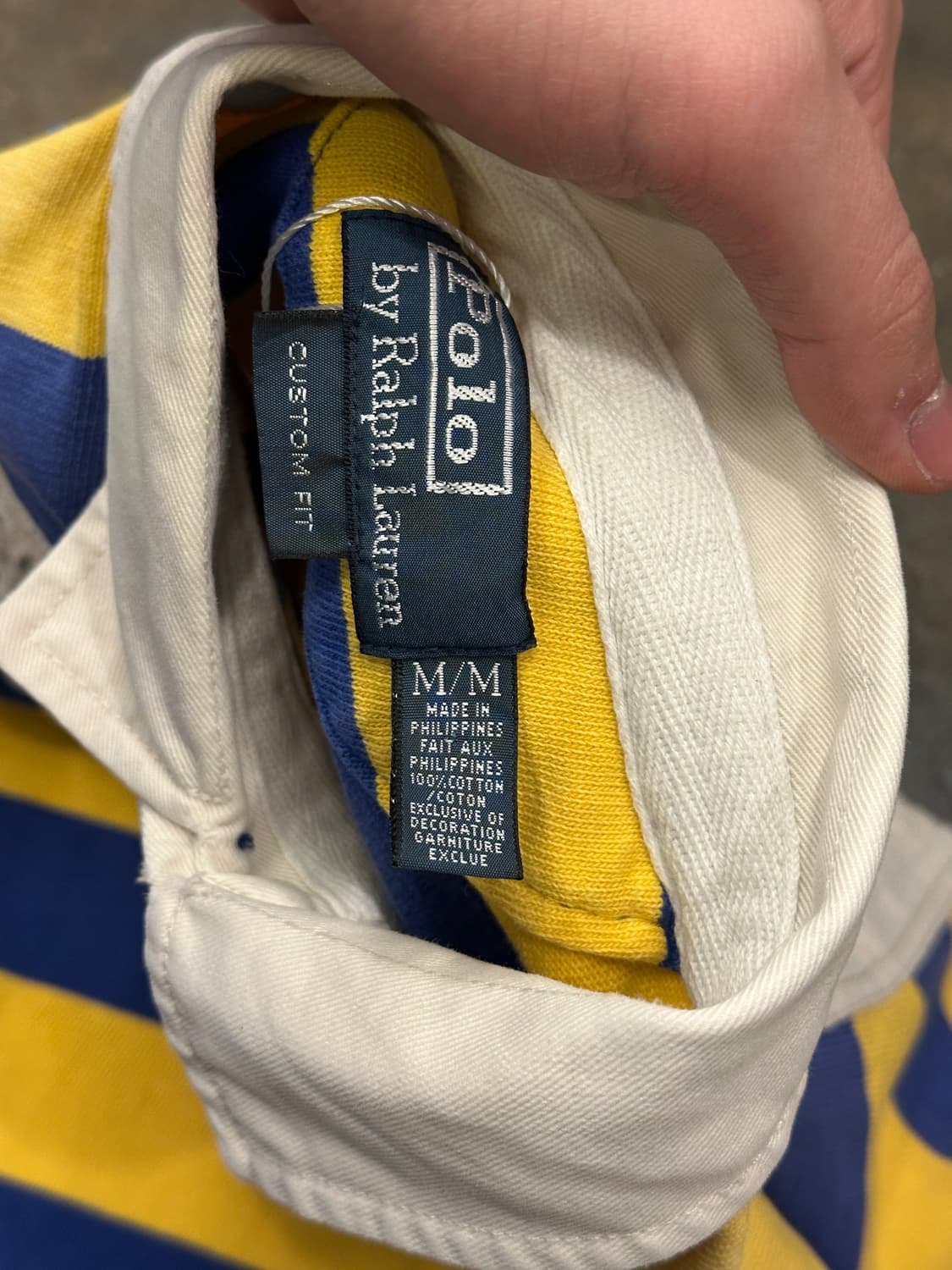 POLO 폴로 랄프로렌 럭비 스타라이프 반팔티 M 상품이미지5