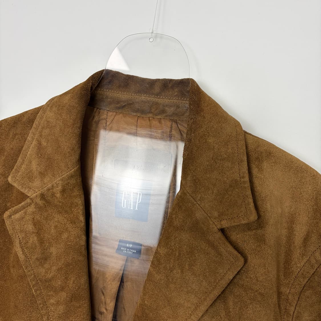 갭 스웨이드 가죽 블레이저 자켓 상품이미지3