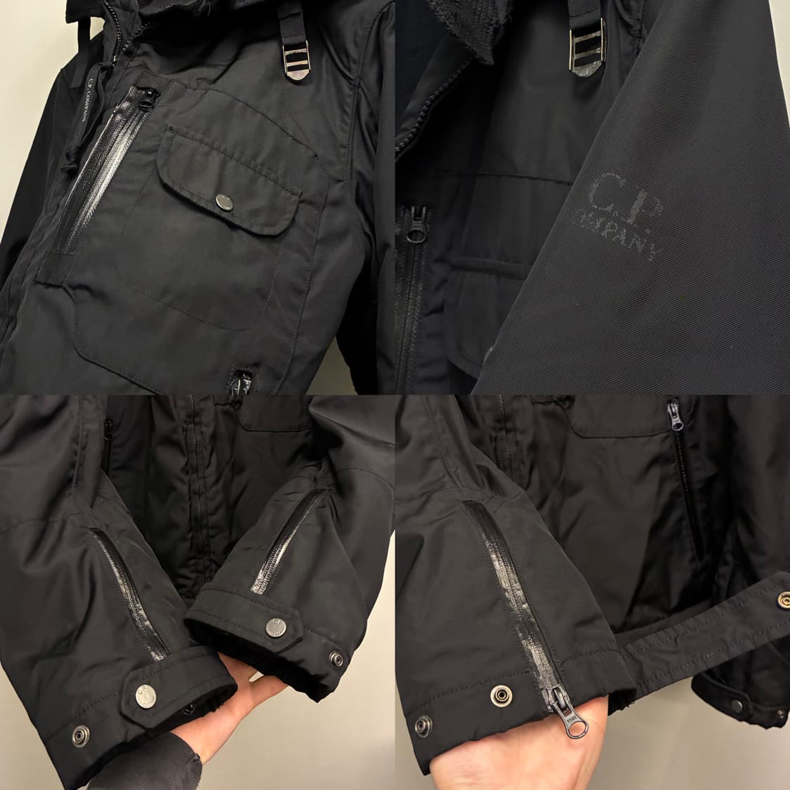 (50/100)00s cp컴퍼니 유틸리티 모터사이클 패디드 고글자켓 상품이미지4