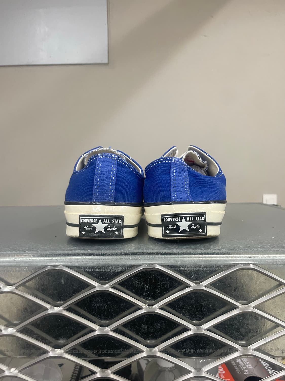 컨버스 척 70 로우 빈티지 캔버스 러쉬 블루 290 상품이미지3