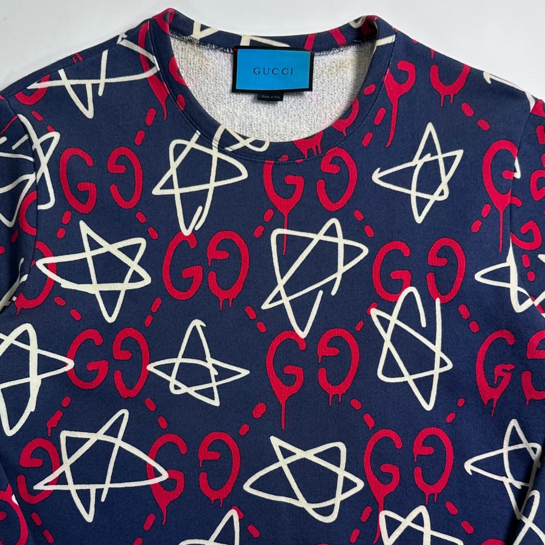 구찌 고스트패턴 맨투맨 상품이미지2