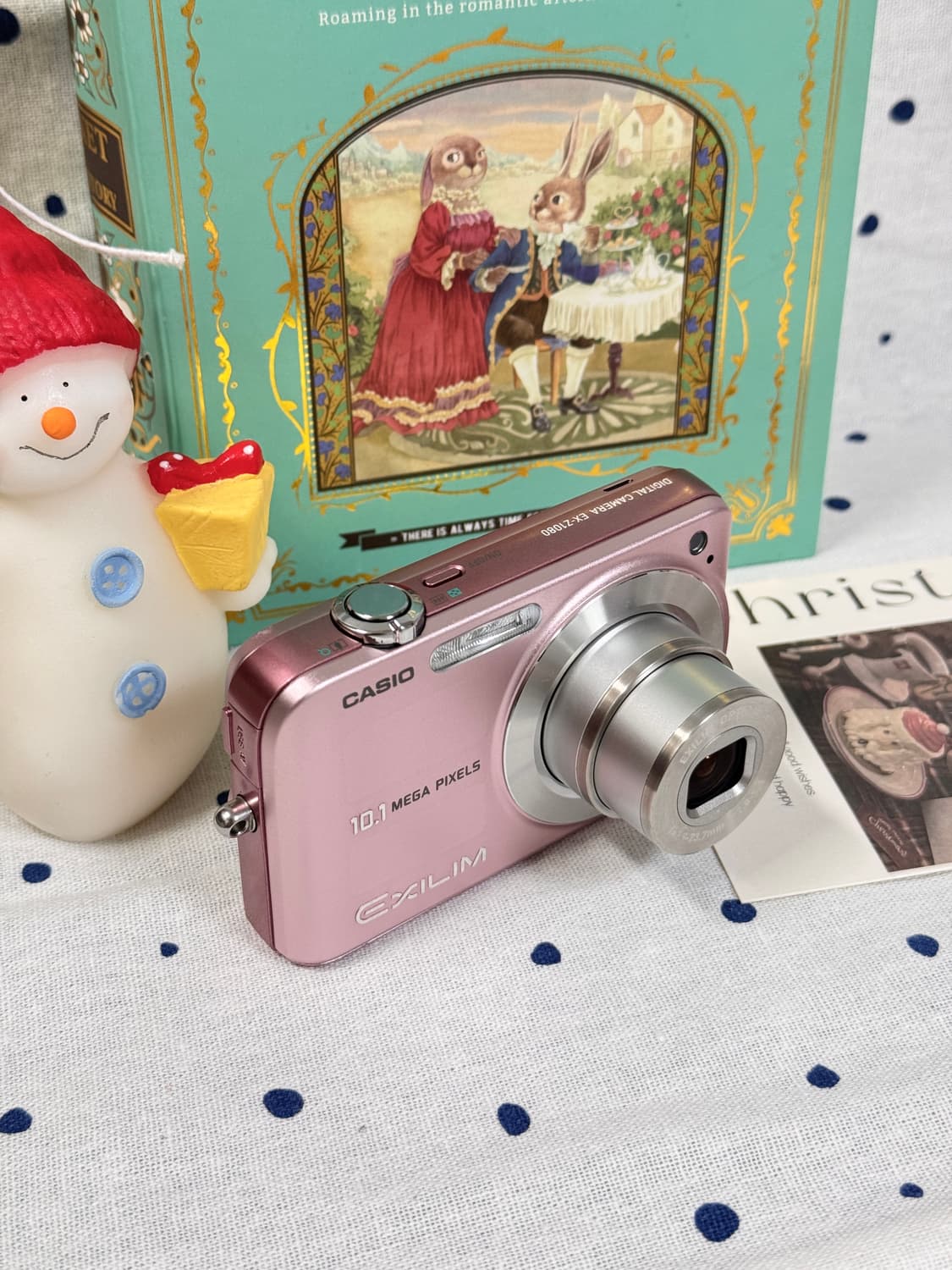 카시오 엑슬림 EX-Z1080 핑크(빈티지디카) 상품이미지1
