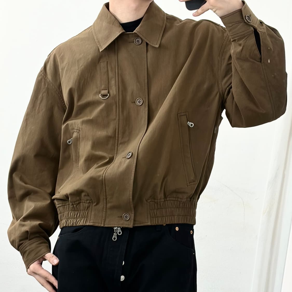 쿠어 스모킹 플라이트 봄버 자켓 상품이미지2