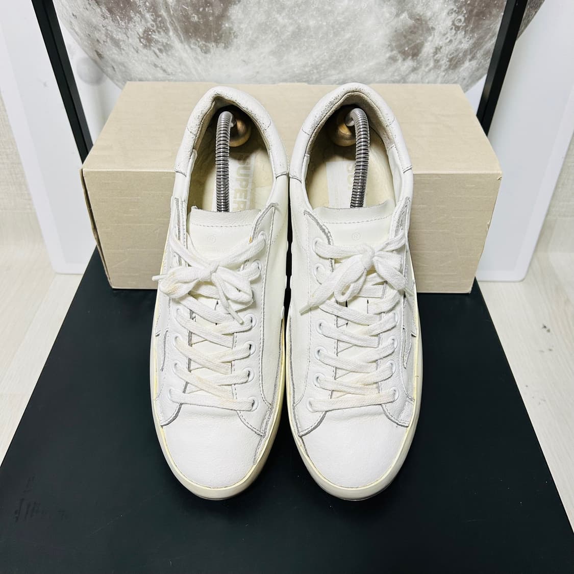 정품 40) 골든구스 화이트 에디션 스니커즈 255~2 상품이미지3