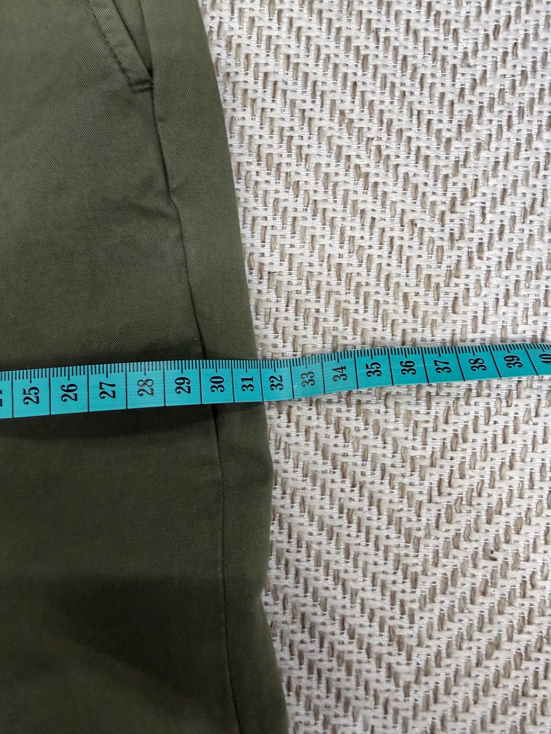 정품) 띠어리 남성 코튼 면바지 31 상품이미지8