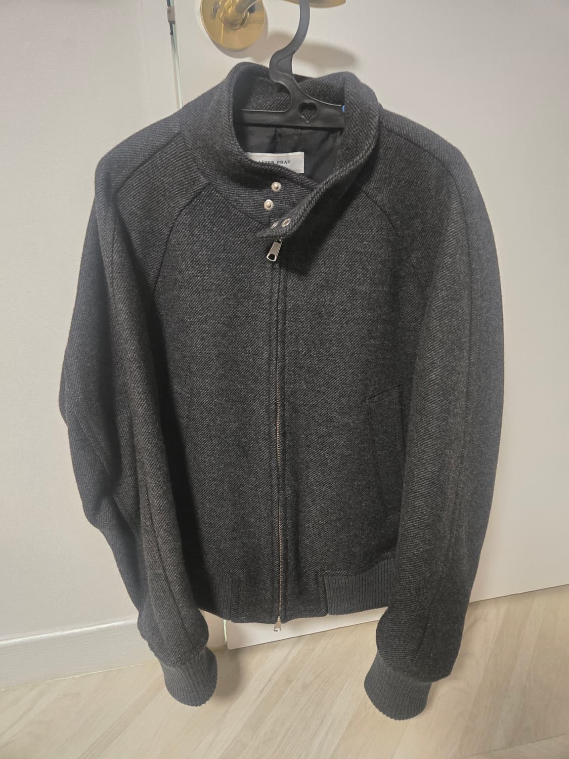 에프터프레이 리가즈 해링턴 블루종(차콜) 상품이미지1