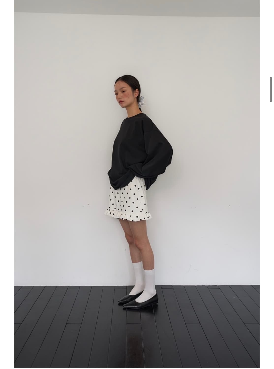 아우어솔티-cosmos mini skirt/dot 상품이미지2