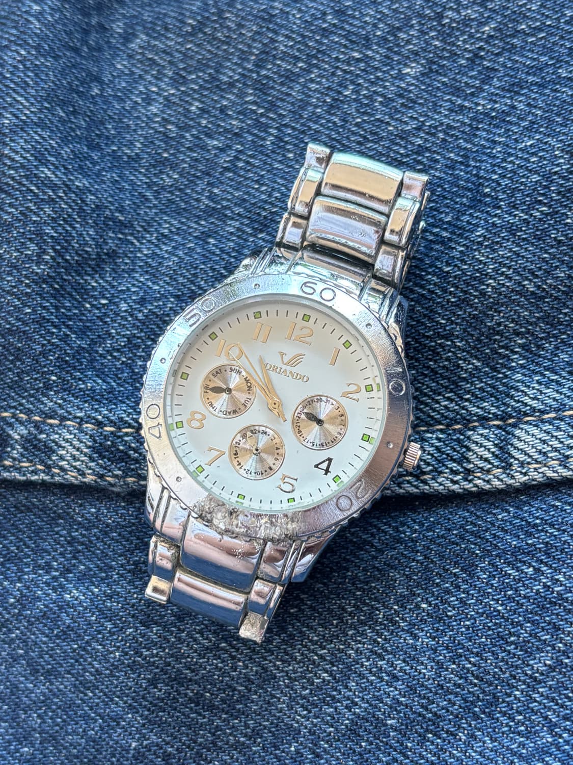 vintage oriando metal watch 상품이미지1
