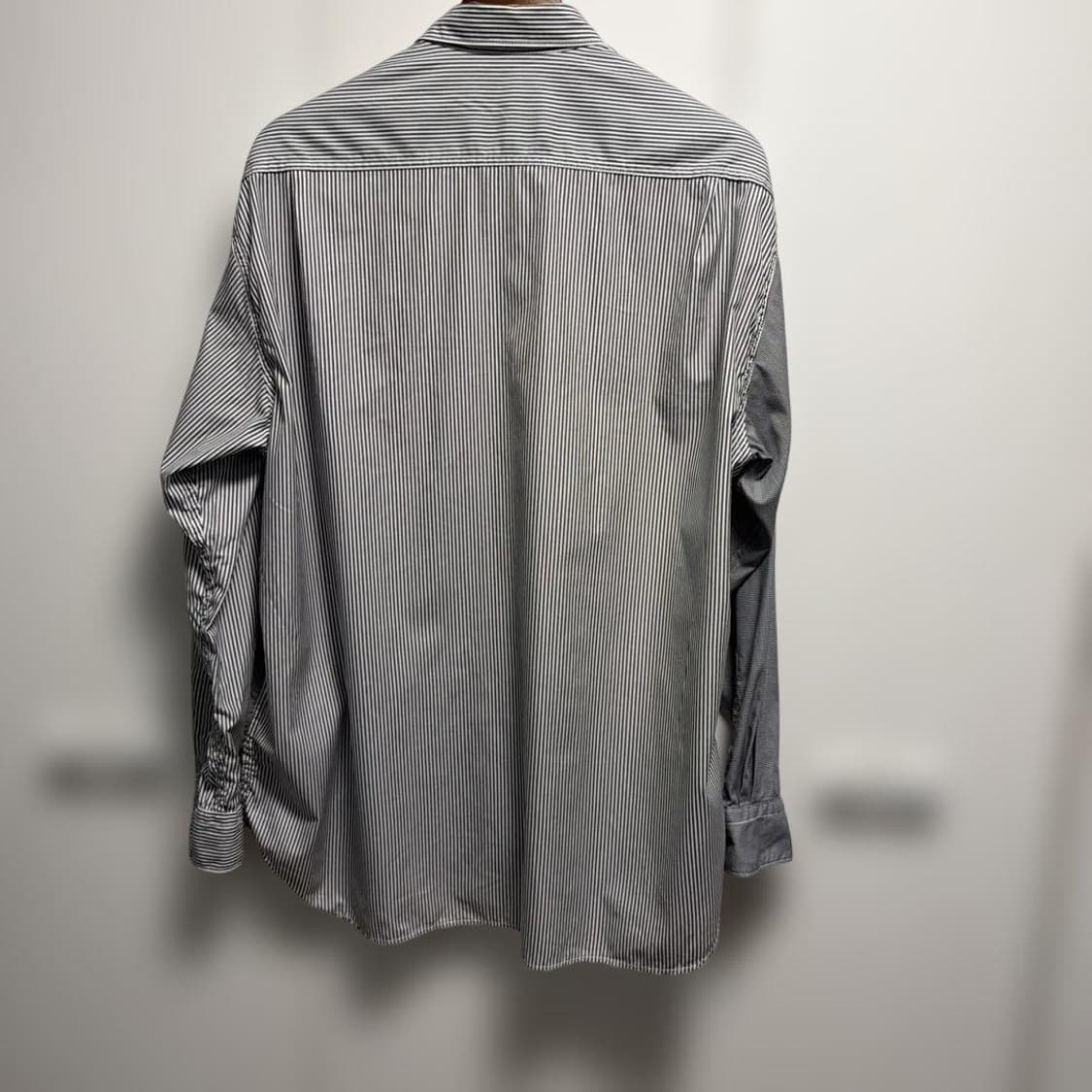 꼼데가르송 옴므 스트라이프 패치워크 셔츠 상품이미지2