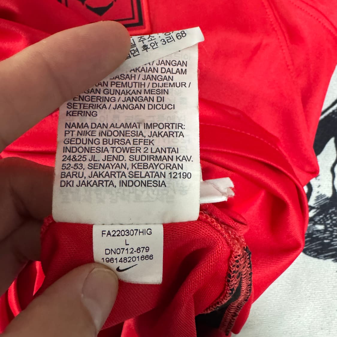 22-24 대한민국 축구국가대표 유니폼 L사이즈 상품이미지5