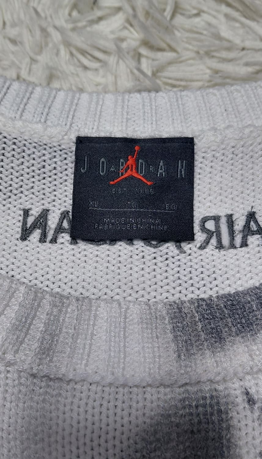 나이키 에어 조던 니트 스웨터 XL (루즈핏) 상품이미지5