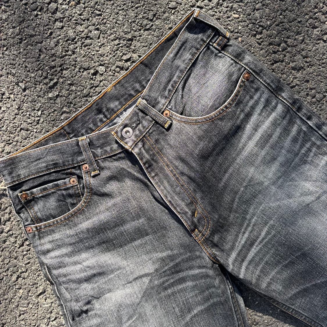 00년대 일본 리바이스 502 블랙 상품이미지6