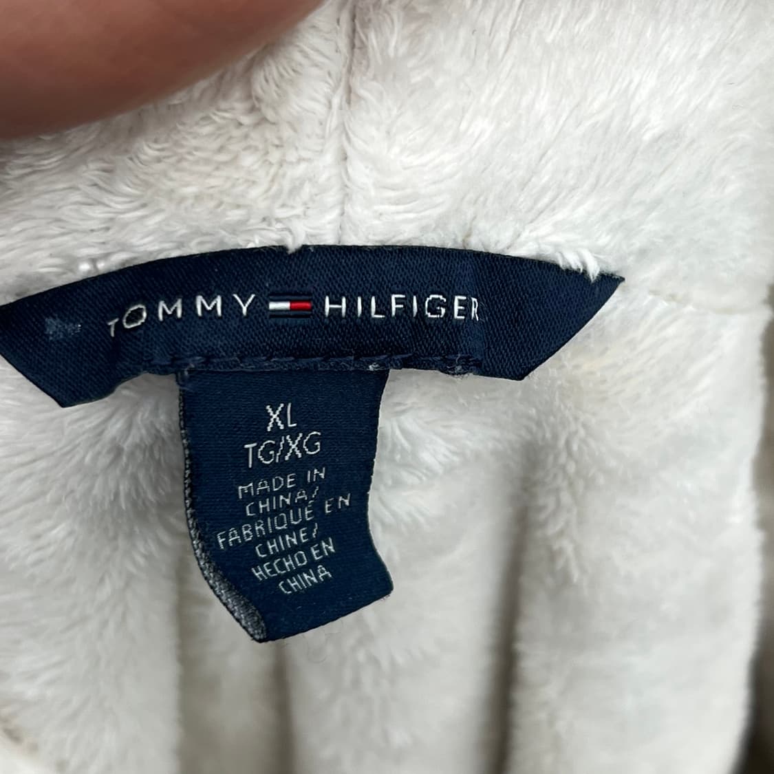 타미힐피거 로고자수 후드집업 r2956 상품이미지6