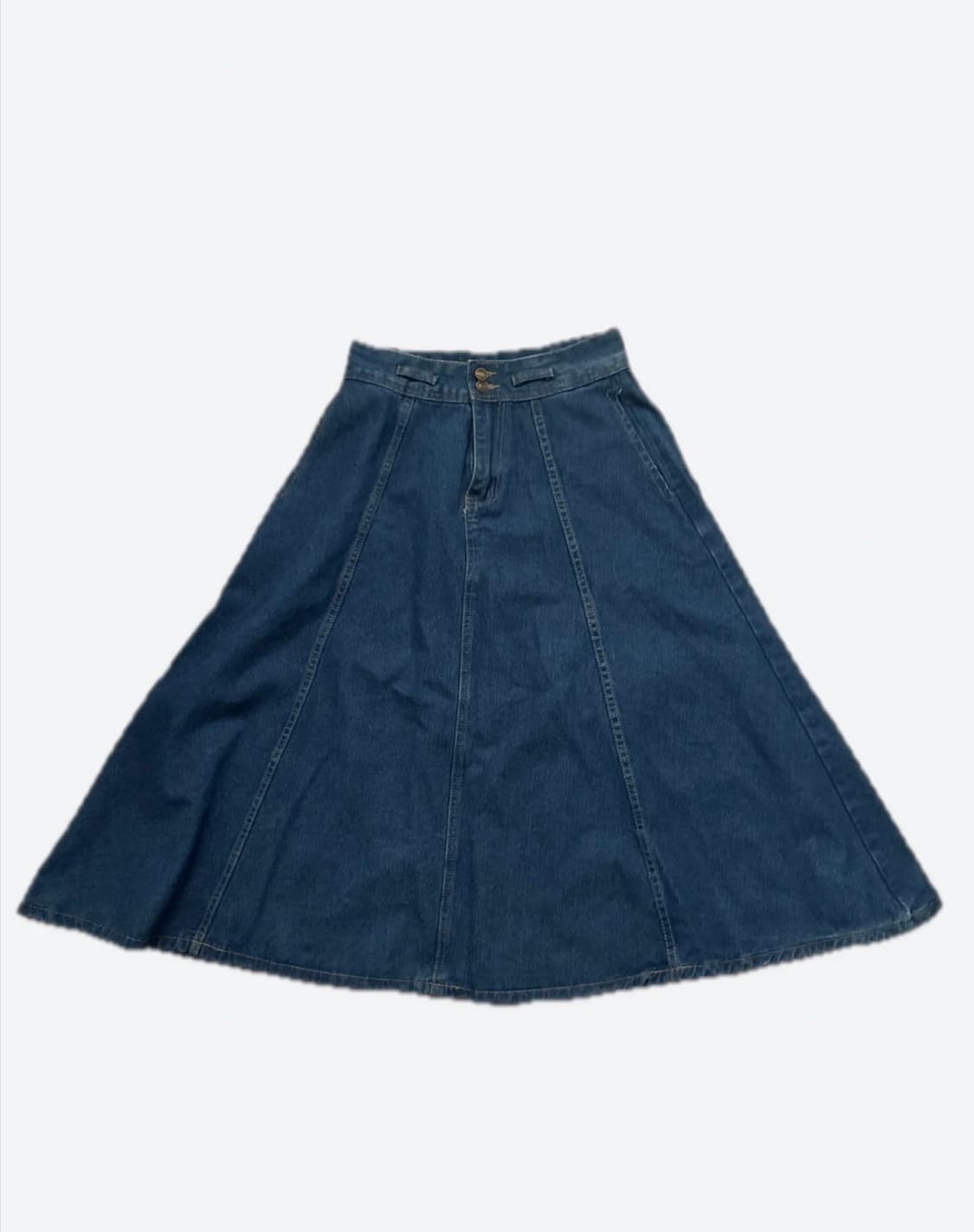일제) 데님롱스커트 상품이미지1