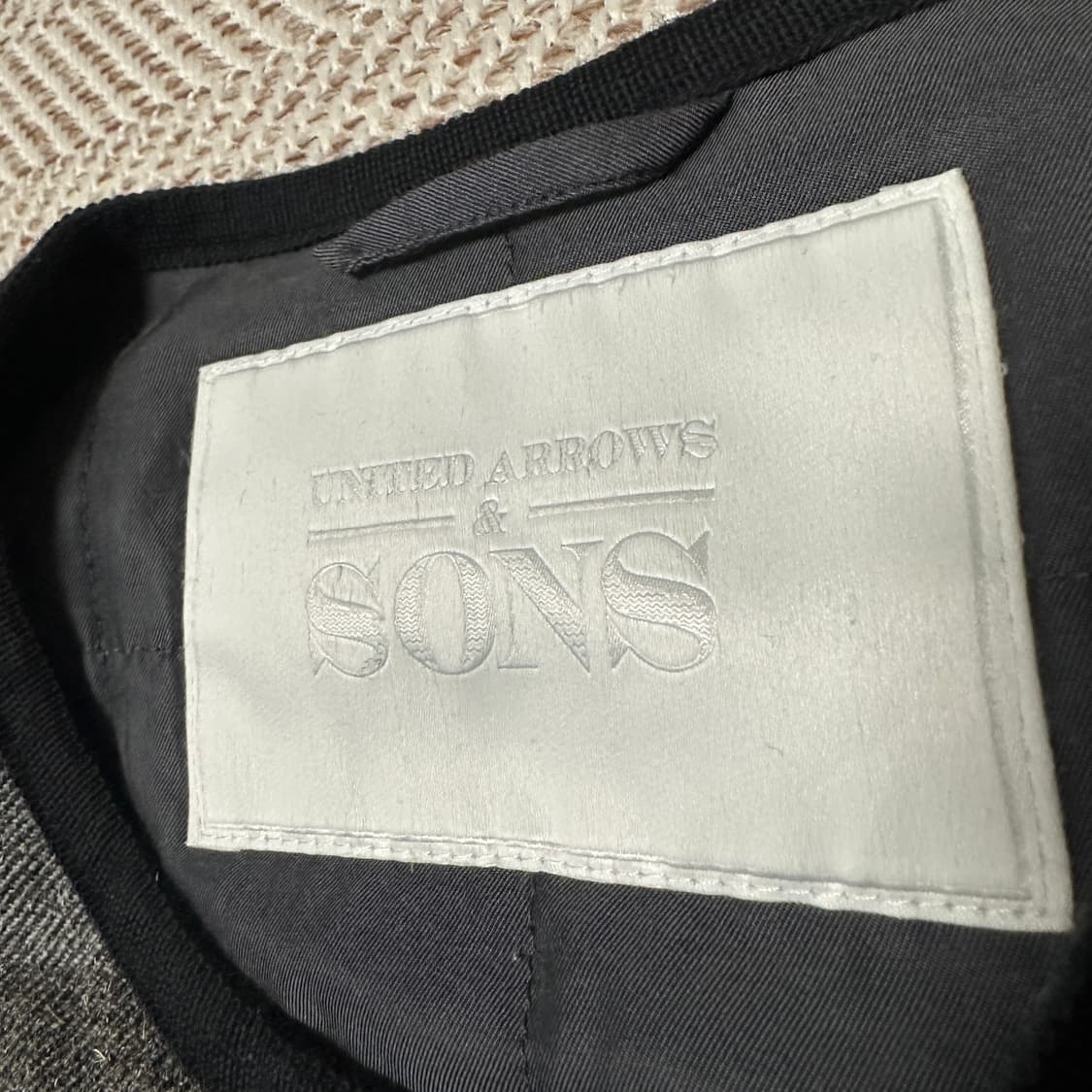 UNITED ARROWS SONS wool cardigan jacket 상품이미지3