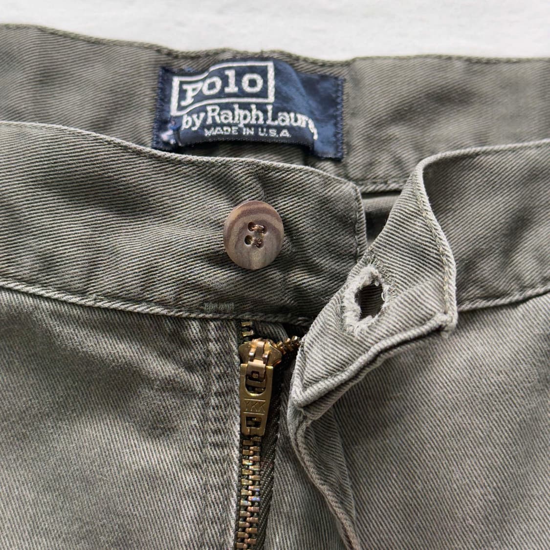 90s 폴로 랄프로렌 투턱 치노팬츠 상품이미지4