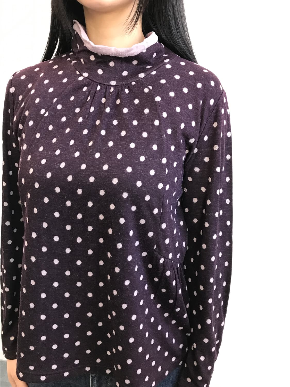 Jpn Acrylic Dotted Long Sleeve 상품이미지2