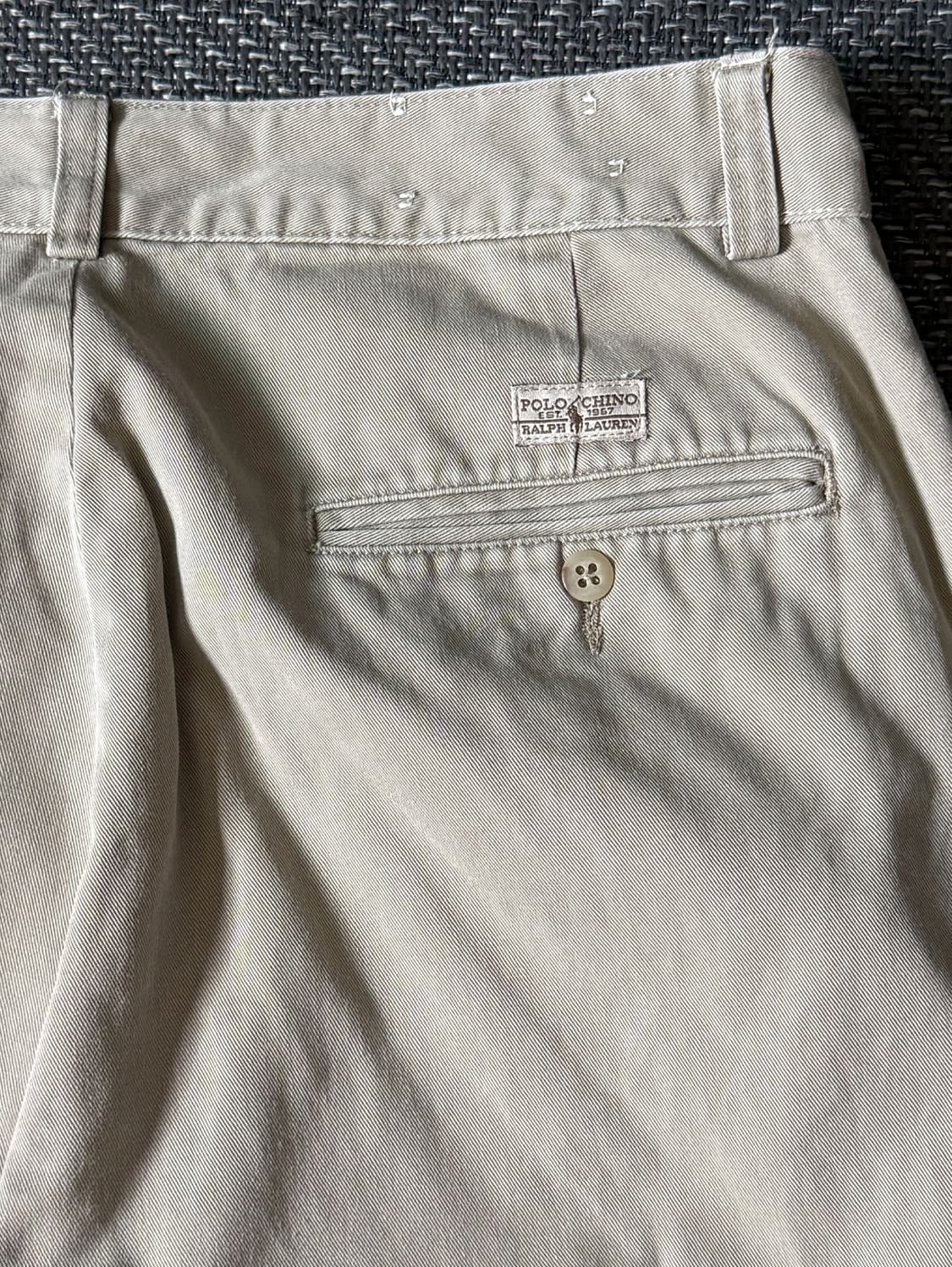 (33) 90s 폴로 랄프로렌 플랫 프론트 치노 팬츠 상품이미지8
