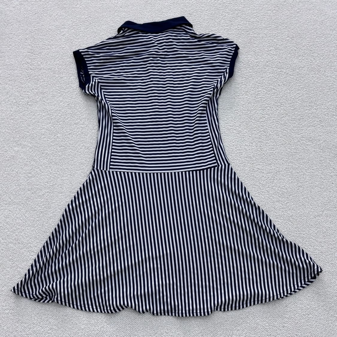 90 엘르골프 민소매 카라 원피스 0316E 상품이미지2