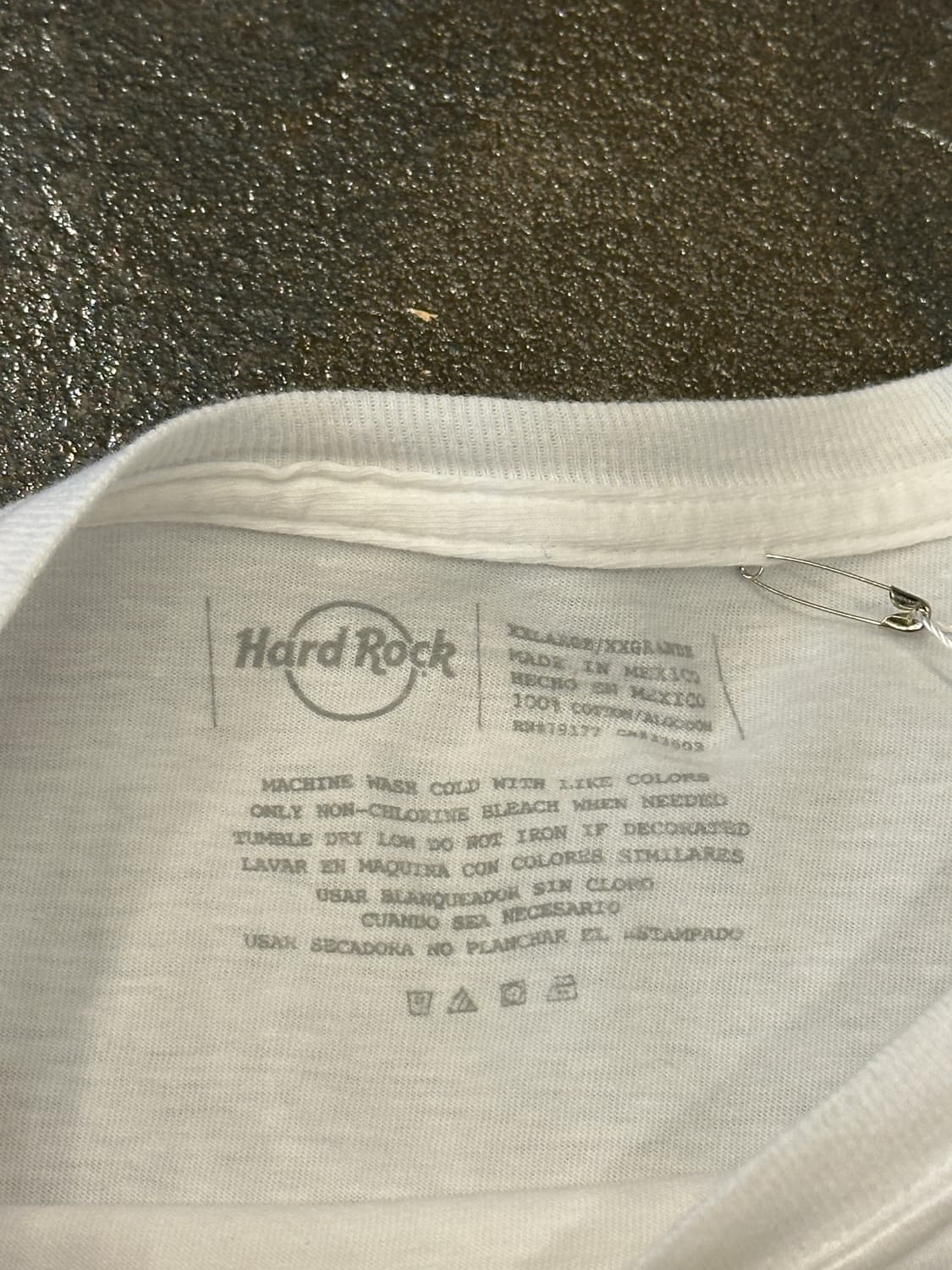 Hard Rock Four Winds 하드락 프린팅 반팔티 XXL 상품이미지5