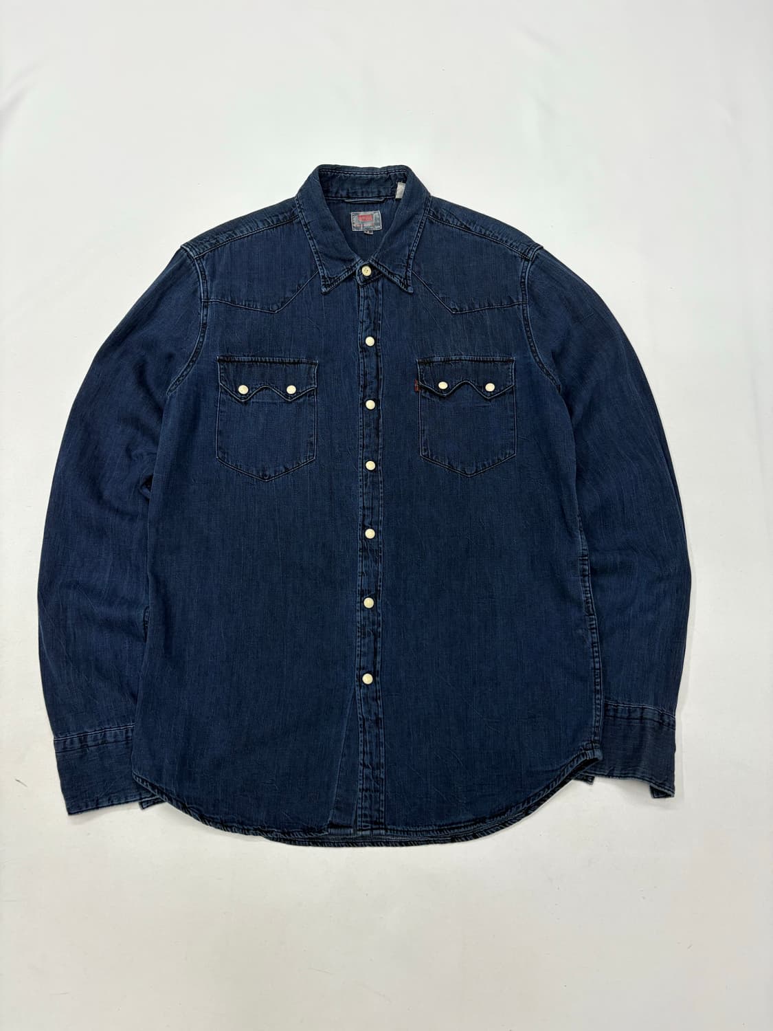 리바이스 빈티지 클래식 웨스턴 스탠다드 데님셔츠 청남방 상품이미지1