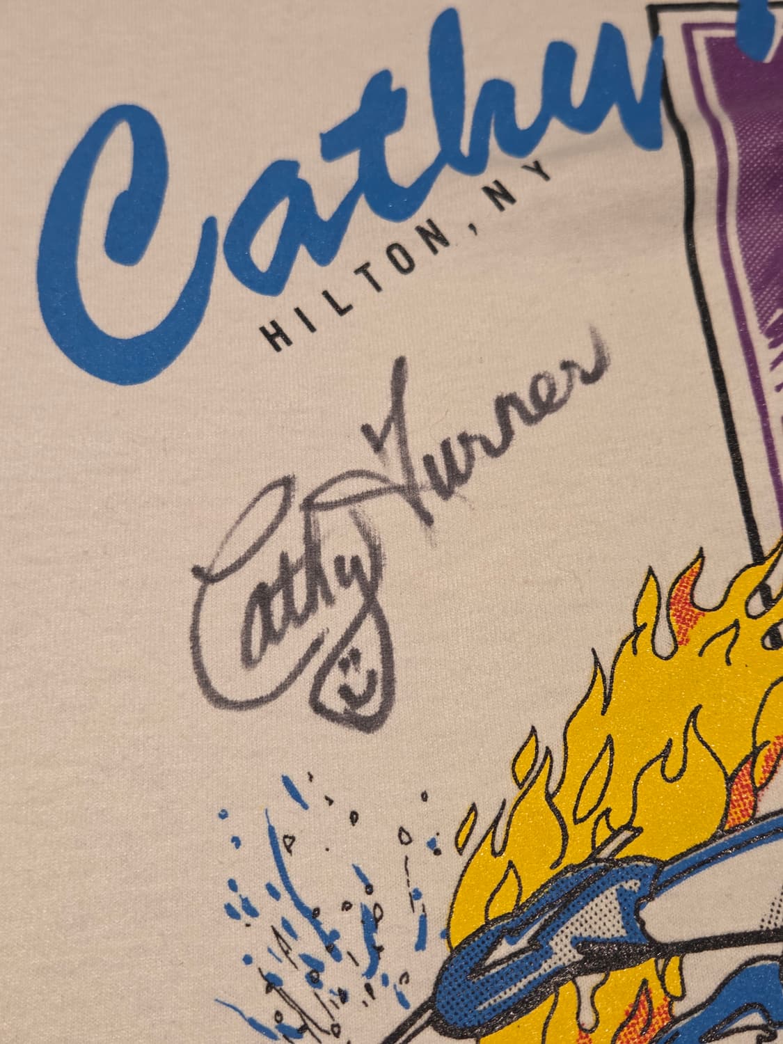 90's 릴레함메르 동계올림픽 그래픽 빈티지 티셔츠 상품이미지4