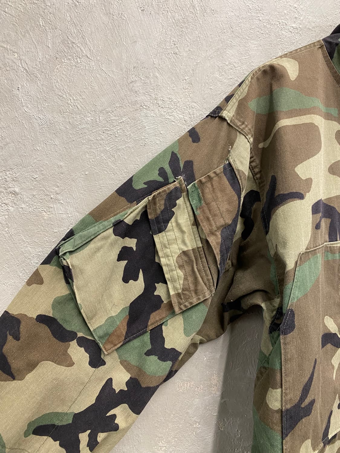 [US M] 80s U.S.ARMY 미군 케미컬 프로텍티브 우드랜드 자켓 상품이미지3