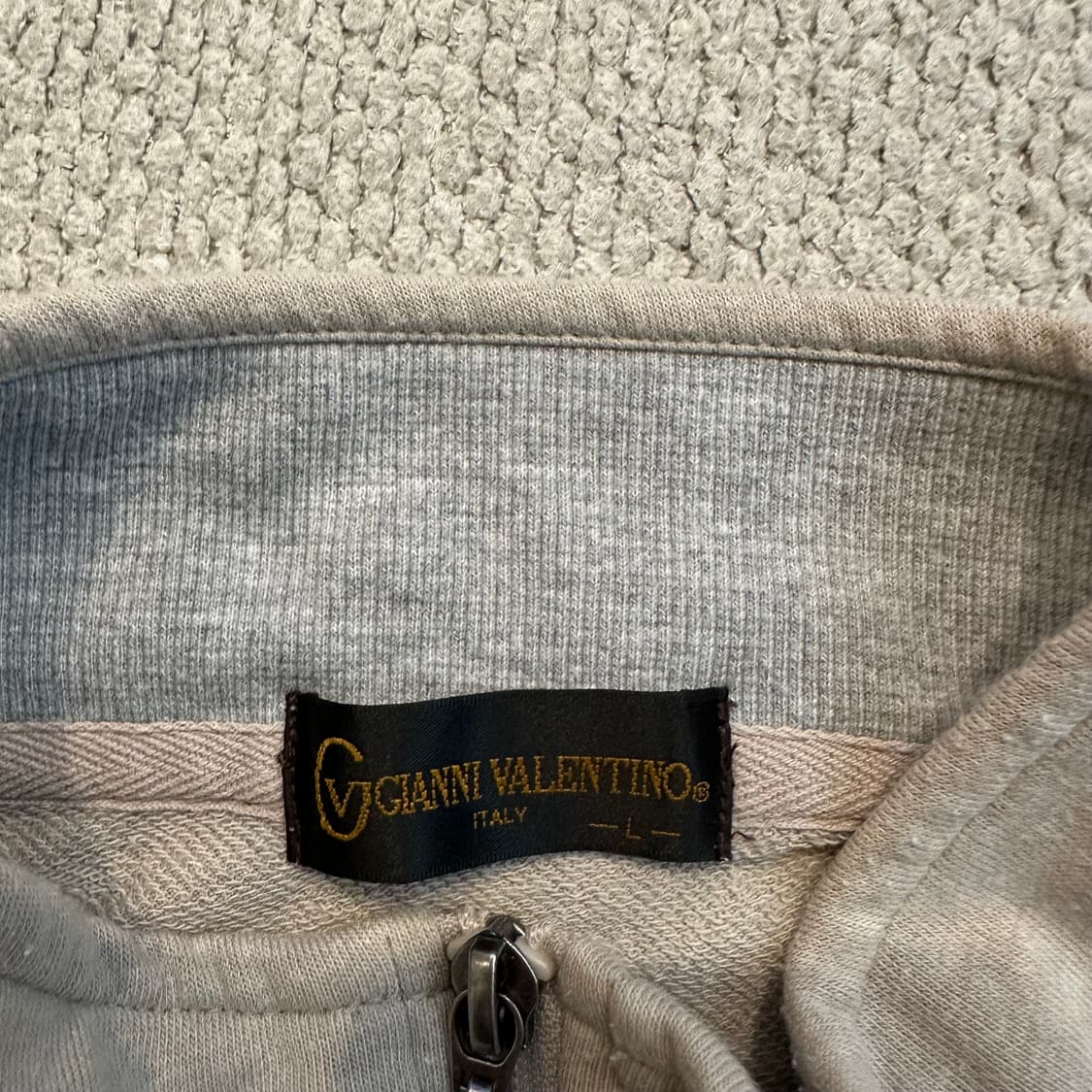 90s 발렌티노 반집업 스웻셔츠 상품이미지4