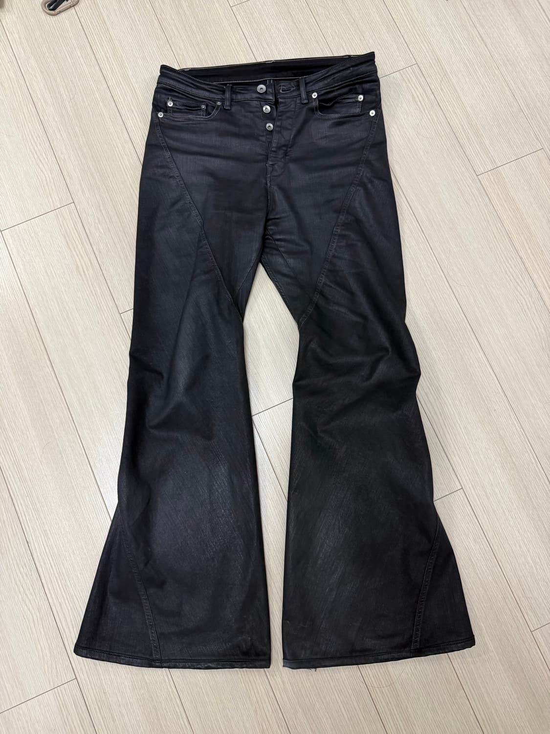 릭오웬스 바이어스 부츠컷 SBW 상품이미지1