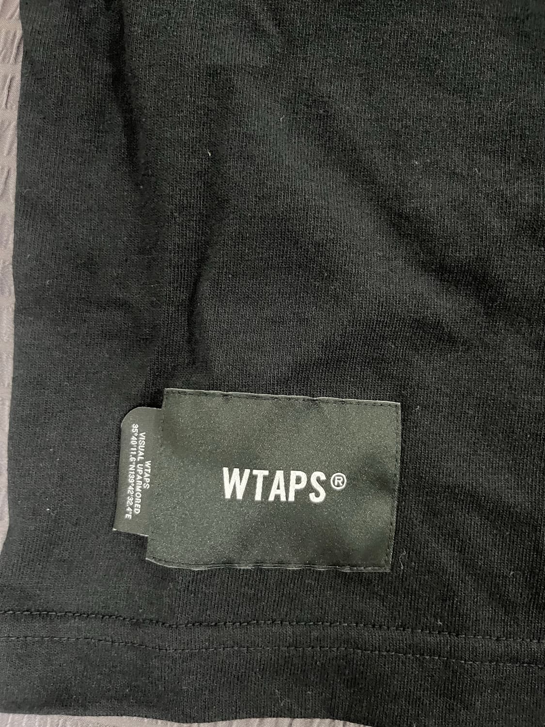 더블탭스 반팔 23SS SNEAK LLW SS 블랙 01 상품이미지9