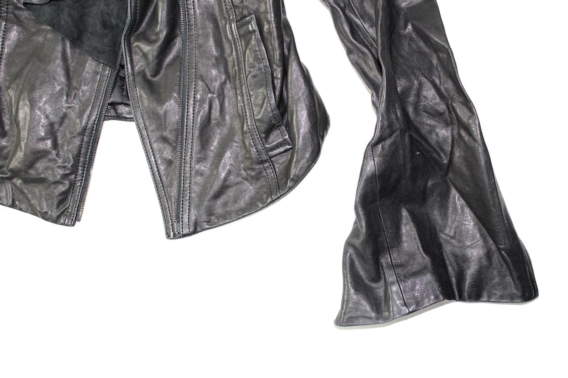 Diane von Furstenber 다이앤본퍼스텐버그 프릴 레더 자켓 상품이미지4