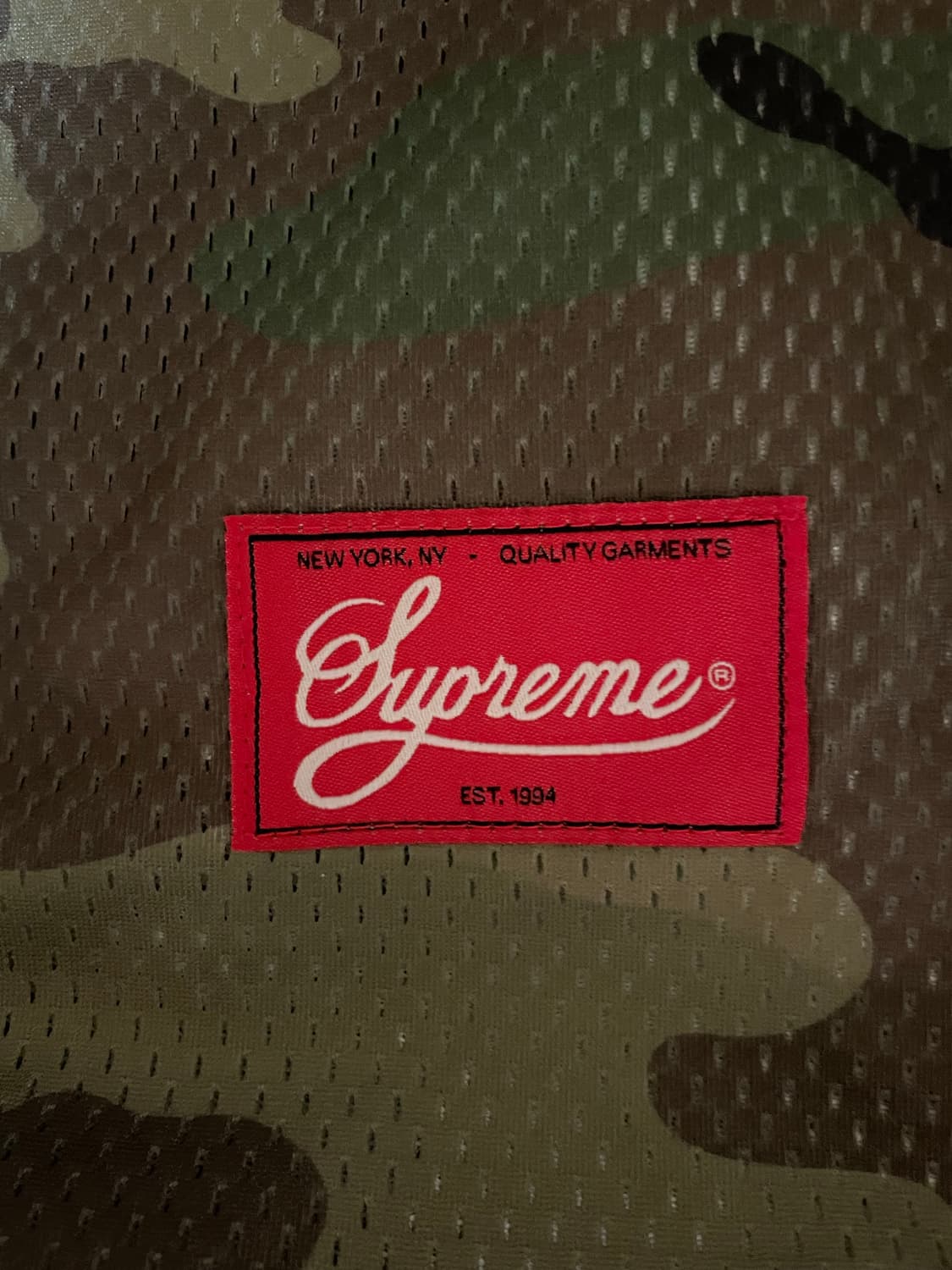 [XL] 슈프림 베이스볼 헨리 카모(FW24)  상품이미지6