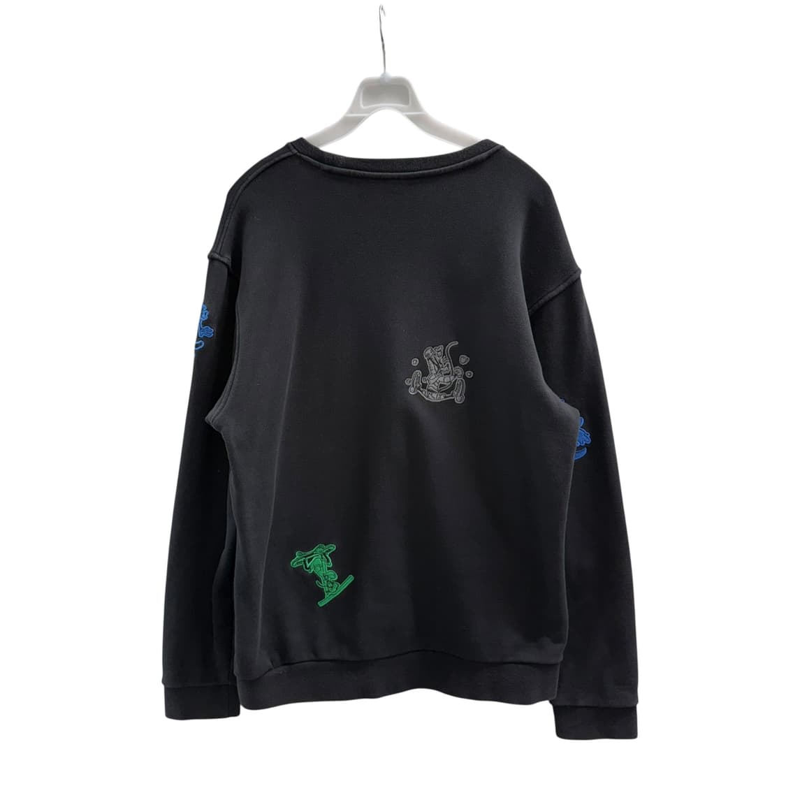 [L] 아디다스 디즈니 콜라보 구피 자수 맨투맨 상품이미지4