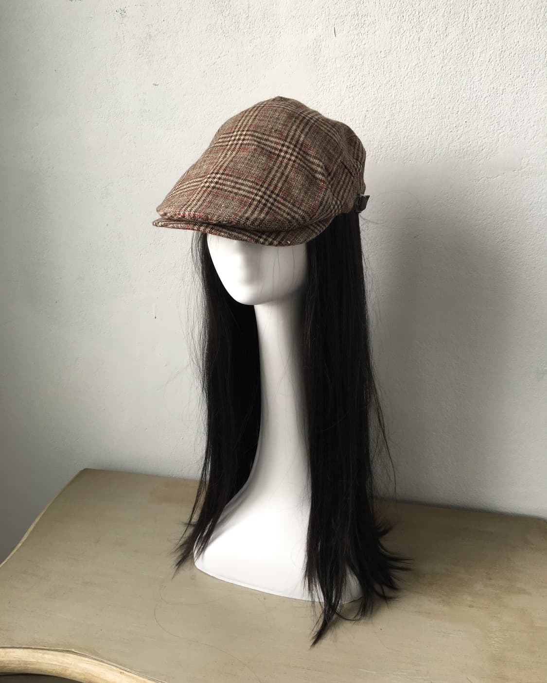 check pattern hunting cap 상품이미지1