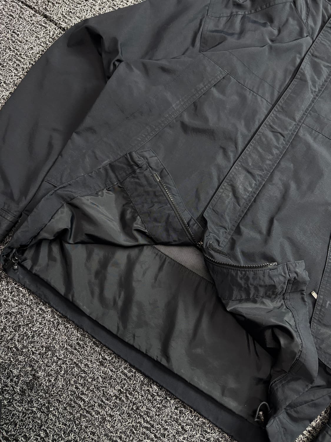 노스페이스 사이드포켓 블랙 테크웨어 마운틴 자켓 2069 상품이미지3