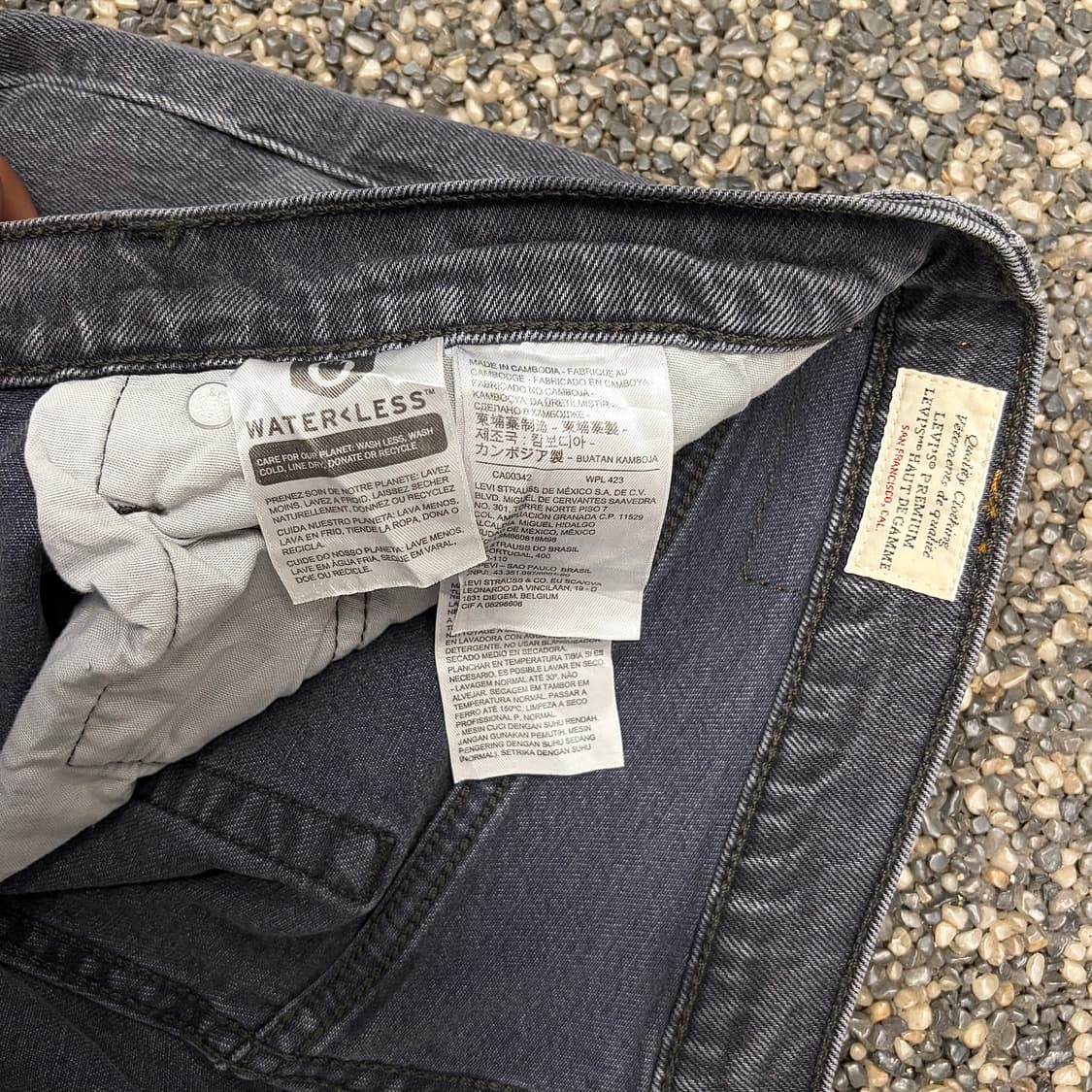 리바이스 501s 그레이 데님 (32) 상품이미지7