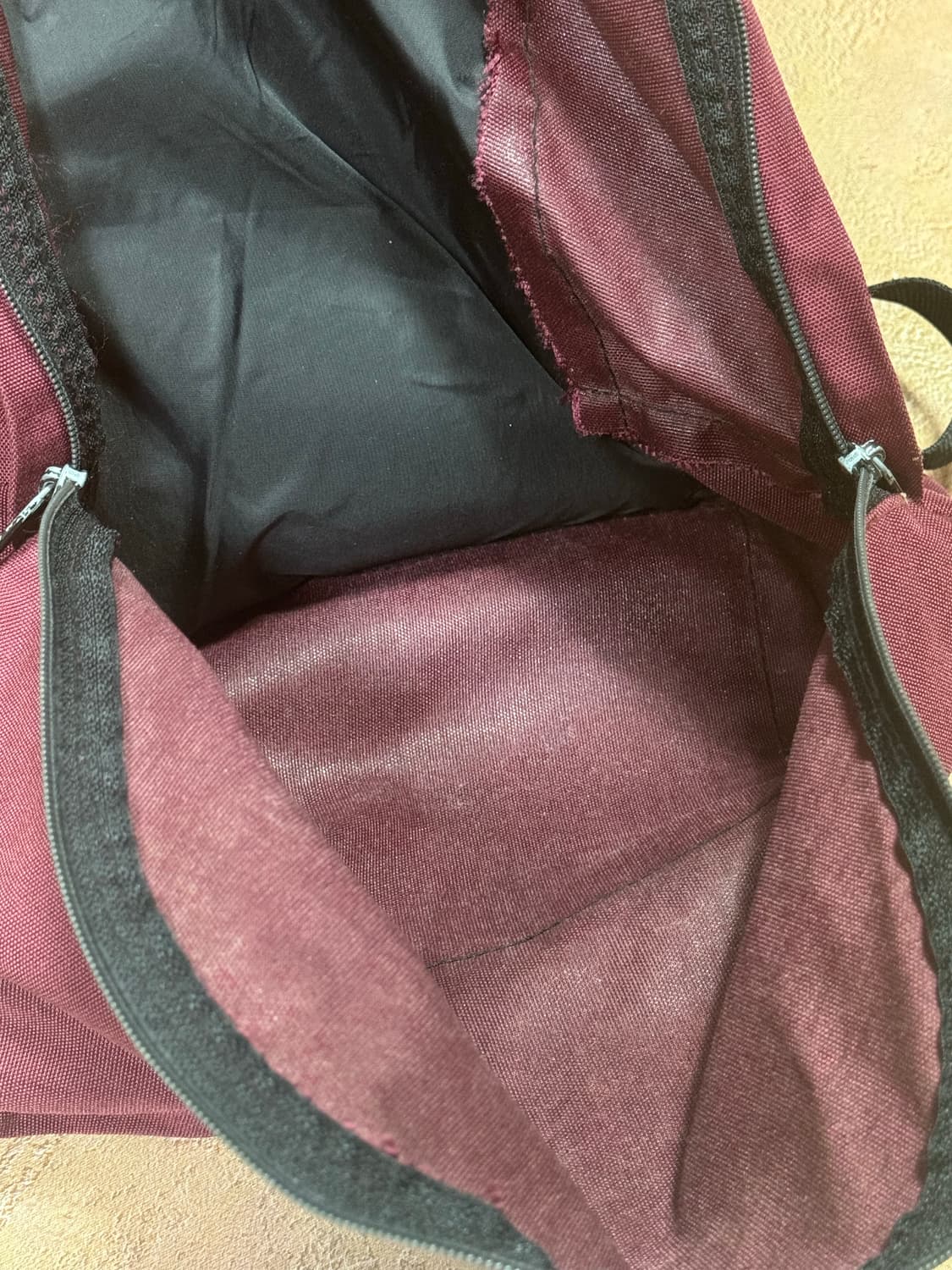  (바배) 80s USA 빈티지 이스트팩 버건디 상품이미지3