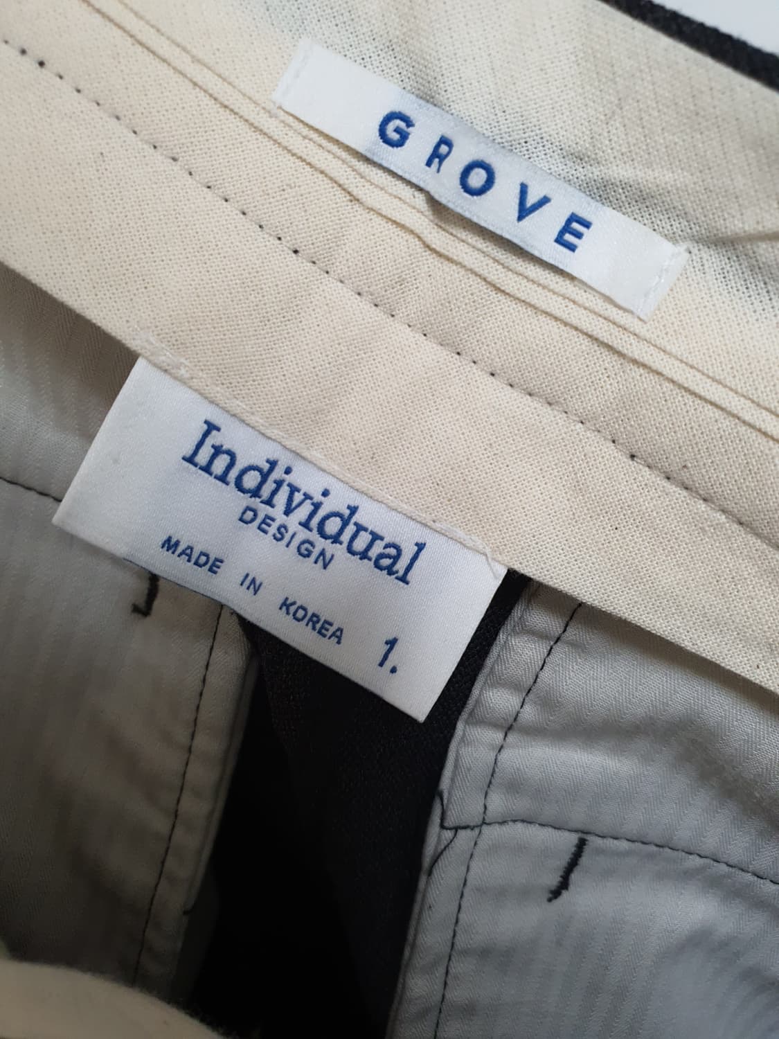 그로브 Grove 차콜 슬랙스 S사이즈 상품이미지4