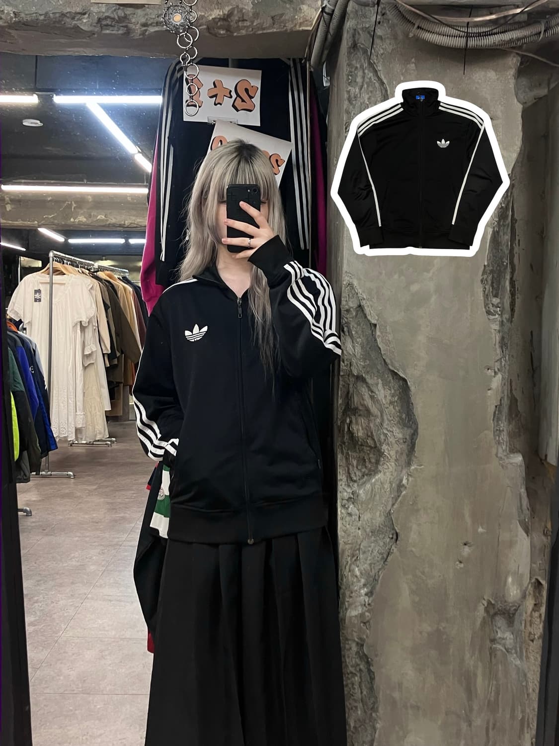 아디다스 파이어버드 져지 블랙 100  #csz3783 상품이미지1