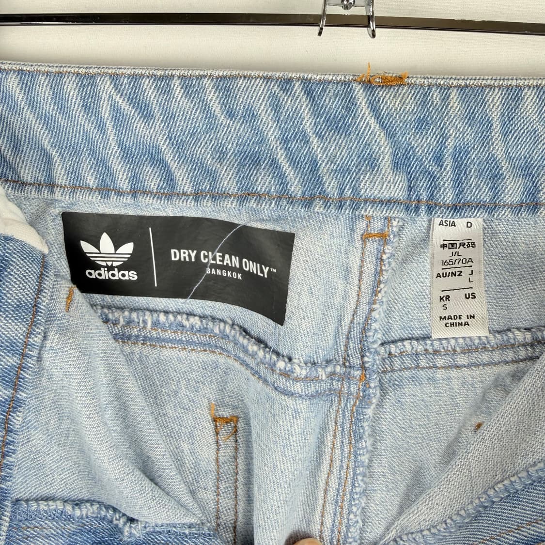 (S) 아디다스 아디브레이크 연청 데님 팬츠 상품이미지6